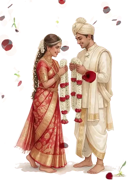Bride and groom